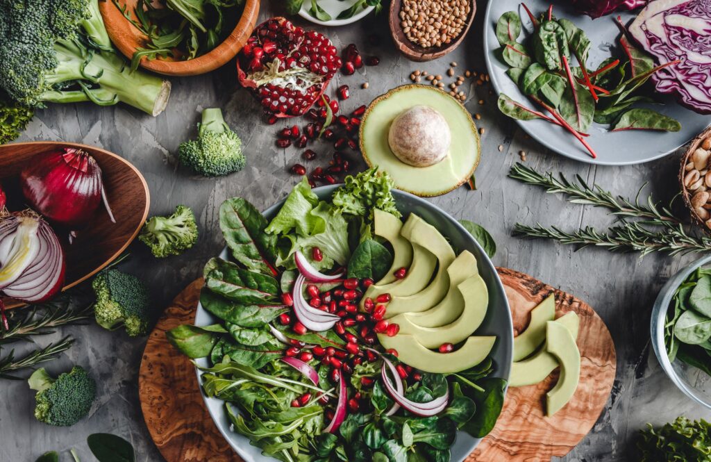 Salad ingredients