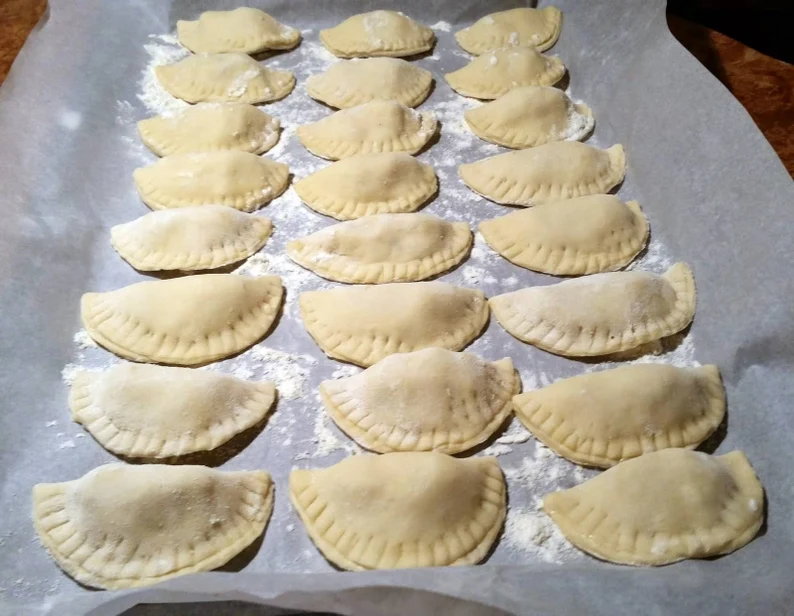 homemade pierogis