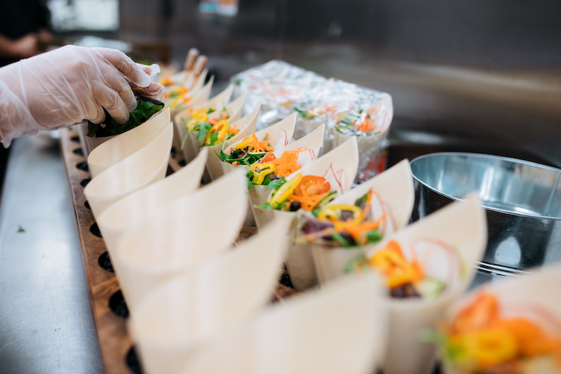 A complete recipe and production system allowing chefs to focus on the food